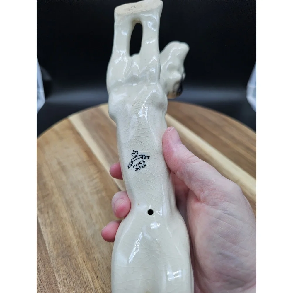 Vintage Hound Dog Figurine Dog Stretching Made In Japan READ DESCRIPTION‎
